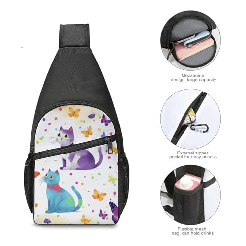 Morrales Deportiva Crossbody para Mujeres y Hombres miniatura 5