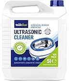 WoldoClean Detergente Ultrasuoni Concentrato 5 Litri - Liquido per Lavatrice Ultrasuoni, Senza Alcol per Carburatori, Dentale, Occhiali, Tanica Industria