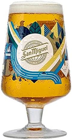 San Miguel Cascada 2020 Limited Edition Pint Chalice Glass