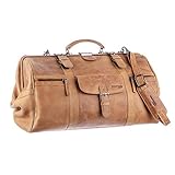 hebammenkoffer groß  Greenland Nature Light Doc-Traveler Doktorkoffer Leder 51 cm