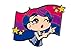 Bisexual Pride Flag Finger Guns Bi Kawaii Chibi Style Enamel Pin