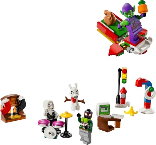 LEGO Marvel Spider-Man 2024 Advent Calendar for Kids Age 7+ - Fun Superhero Models Gift