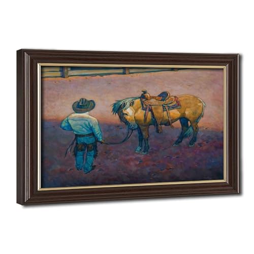 Impression sur toile WCYB Young Palomino habille vos murs vides avec son cadre suspendu