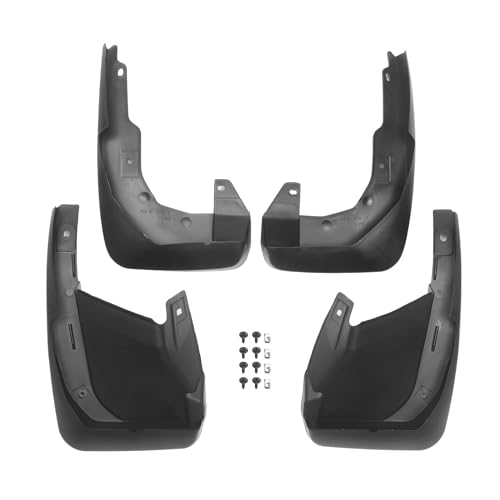Image of Mud Flap Splash Guard with Mount Accessories Front & Rear Side Mud Guard for Honda CR-V Sport 2007-2011 (Set of 4), 46x30x16.5cm, Black