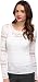 BCBGMAXAZRIA Women's Fae Long Sleeve Lace Top