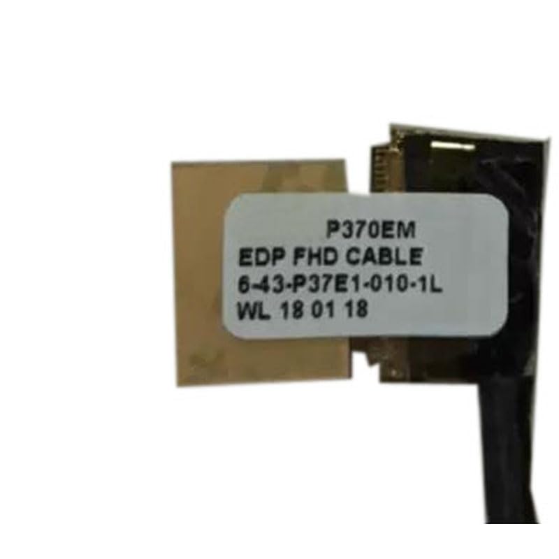 Laptop LCD Cable for CLEVO P370EM EDP FHD Cable 6-43-P37E1-010-1L 40PIN New