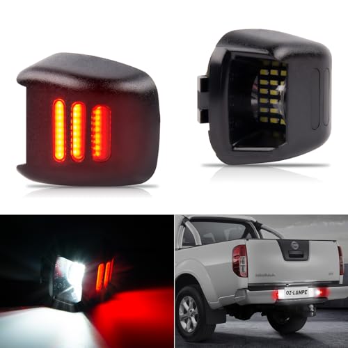 OZ-LAMPE LED Kennzeichenbeleuchtung für Navara D40 Frontier Armada Titan Xterra