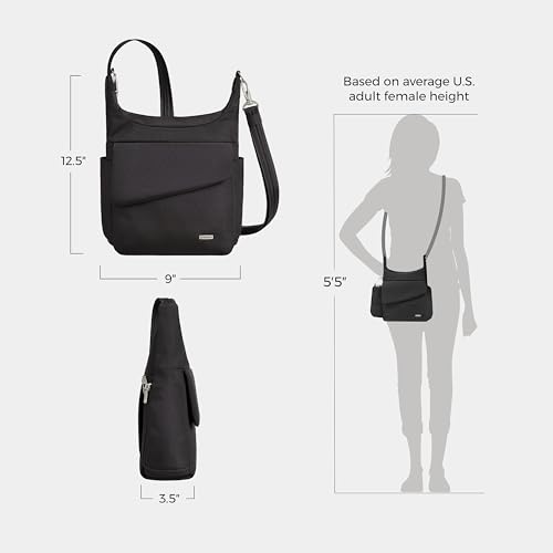 Travelon Anti-Theft Classic Messenger Bag