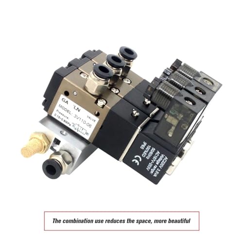 Electrovanne pneumatique en bloc 4 stations normalement fermé AC110V