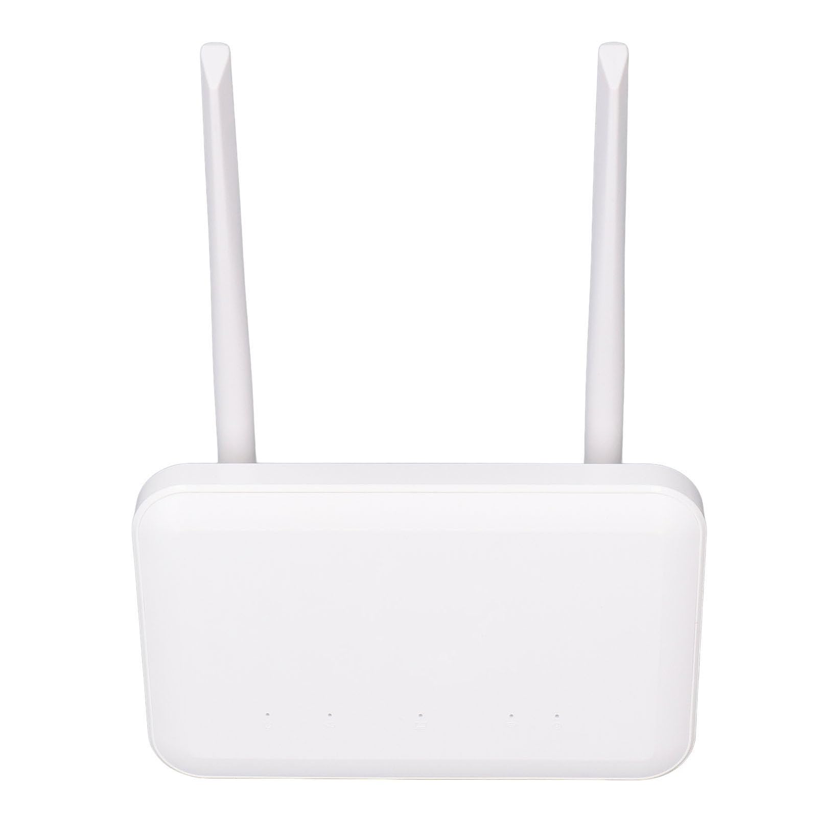 Routeur 4G LTE avec Emplacement pour Carte SIM, Routeur Wi-FI 300 Mbps avec Port LAN, Routeur de Voyage Portable 4000 MAh avec 4 Antennes Externes, Prend en Charge 32