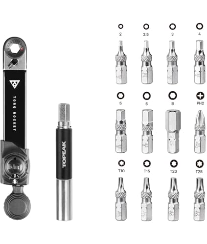 Clés dynamométriques Topeak Torq Rocket Mini Ex outillage vélo route - 5