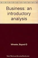 Business: an introductory analysis B0007EC2JG Book Cover