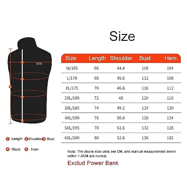Heated Vest Winter Men's 8 Zone District Heating Carbon Fiber Electric Heating Vest USB Safe And Intelligent Heating Suit,3XL,Blue