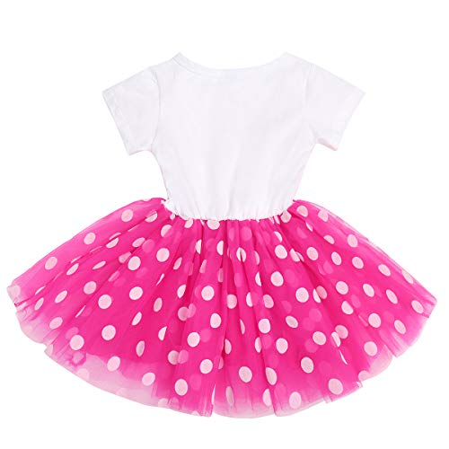 Baby Girls Cake Smash Birthday Polka Dots One Sequin Tutu Princess Dress Fancy Costume for Photo Shoot2