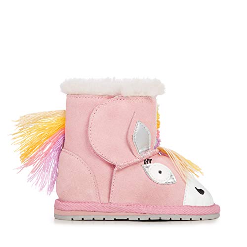 EMU Australia Babies Magical Unicorn Walker Deluxe Wool Boots Size 12M EMU...