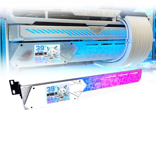 Soporte RGB para tarjeta gráfica con pantalla de 2.2 pulgadas miniatura 1