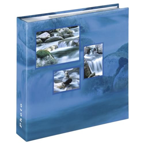 Hama Photo Album, Textured Paper, Memo Aqua, 10 x 15/200, 23 cm x 22 cm