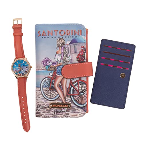 Ensemble d'accessoires 2 pièces (montre, étui pour téléphone + sac à bandoulière), Stairway to Heaven