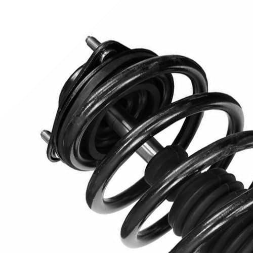 Image of Detroit Axle - 4WD Front Struts for 11-17 Jeep Patriot 2011 2012 2013 2014 2015 2016 2017, Complete Struts with Coil Spring Shocks Assembly Replacement