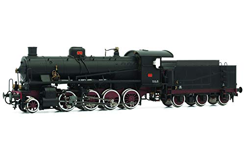 Preisvergleich Produktbild Rivarossi HR2382 Dampflokomotive Reihe 740 306 der FS Modellbahn, Schwarz / Rot