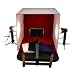 Bluedot Trading Photography Portable Tabletop Studio Light 16 Inch / 40cm Shooting Tent Box Kit with 2 Lamps and Camera Stand Softens and Diffuses Light