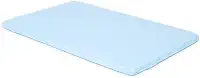 Trocador de Fraldas Slim Impermeável 66 x 44 x 3 cm PVC Acetinado com Espuma D14 Lavável Azul Claro