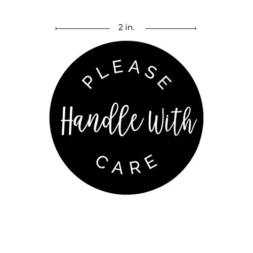 Please Handle with Care Label / 500 Small Business Shipping Stickers / 2" Order Package Envelope Seals/Made in The USA - Thumbnail 4