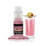 Pink Champagne Brew Dust Mini Pump Shimmery Drink Glitter | 100% Edible & Kosher | Beverages, Drinks & Cocktails (Pink Champagne)