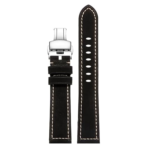 London Craftwork XL ����140+90mm ���U�[�X�g���b�v Nomos Tudor Hamilton Panerai Omega�ɑΉ�, 24mm, ���U�[, �W�F���X�g�[���Ȃ�