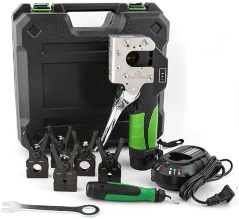 Cordless Pipe Tube Expander Kit - Durable Aluminum Flaring Tool for Quick & Easy Installation of Water, Gas, Refrigeration, Brake Pipes - Efficient & Versatile Solution