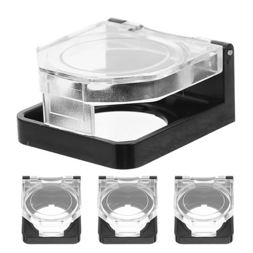 iplusmile �X�C�b�`�J�o�[ 22mm �����{�^�� �ی�J�o�[ ���� �d���{�^�� �W �X�v�����O���� ��������h�~ �둀��h�~ �G���x�[�^�[ ����@ Pc�p �v���X�`�b�N�� �h�o ���a22mm �i4�Z�b�g�j