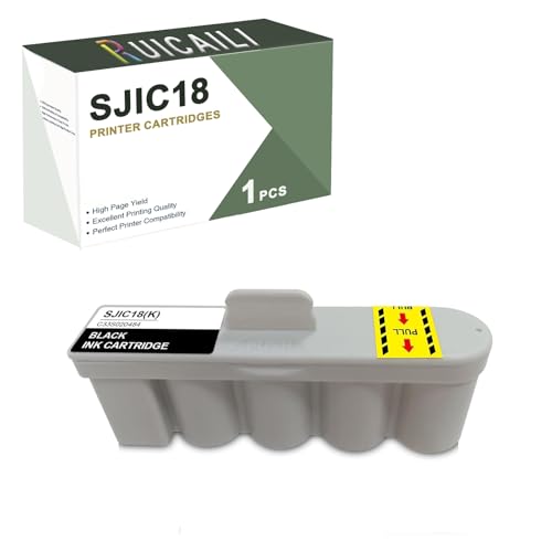 Cartouche noire SJIC18 compatible évite les erreurs de lecture de chèque sur TM-S9000 et S2000