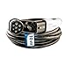 Produktbild 10m Ladekabel 1 Phasig 230V 7.2kW 32A Typ 2 zu Typ 2 für Wallbox Ladestation Wallbox24