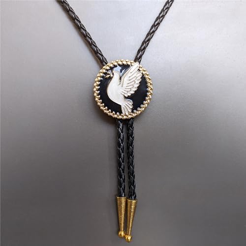 Image of Animal & Plant Bola Tie Bolo Tie Wedding Necklace for Men Women Groomsmen Western Cowboy Necktie