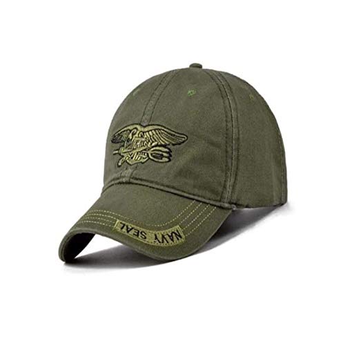 Utopiashi Casquette Verte de Navy Seal Retour réglable de Tactique pour Hommes Femmes Chapeau Cover