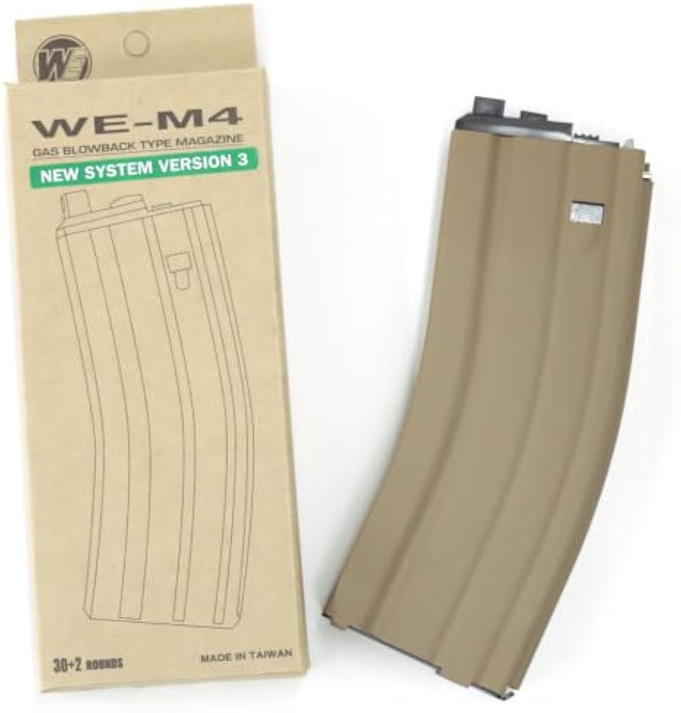 Amazon.co.jp: WE-TECH M4 HK416 SCAR-L V3 GBB対応 30連 スペア