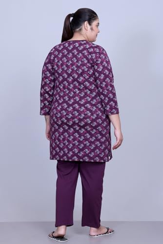 Image of RYSH Women's Plus Size Printed Longline Tops