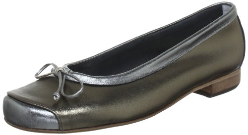Chaussures basses femme dorées Gabriele pour rayonner au bureau