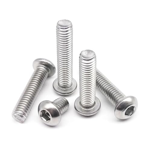 FALKIN 304 �X�e�����X�|�Z�p���t���{�^���w�b�h�l�W M1.6 M2 M2.5 M3 M4 M5 M6 M8(4mm,M6 (10pcs))