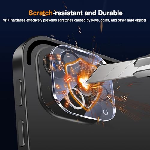 Image of ProElite Camera Lens Protector for Apple iPad Pro 11 M4 /M5 Pro 13 M4 /M5 2024 /2025, Premium Tempered Glass Camera Protector for iPad Pro 11 M4 /M5 Pro 13 M4 /M5 2024 /2025