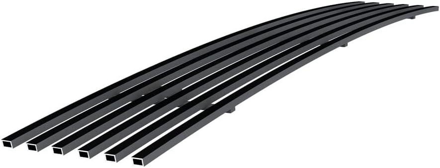 APS Compatible with Chevy Silverado 2500 3500 2020-2023 Lower Bumper Stainless Steel Chrome Polished 8x6 Horizontal Billet Front Grill Grille Insert C65014S