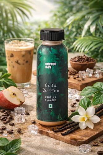 Image of Cafe Coffee Day Cold Coffee (Pack of 1, Vanila Flavour)