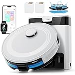 Lefant M2 Pro Robot Vacuum Cleaner with Mop, Bagless Self-Emptying, 6000Pa Suction, dToF LiDAR Navigation, 90-Day Hands-Free, Carpet Auto-Boost, 2.4G/5G WiFi