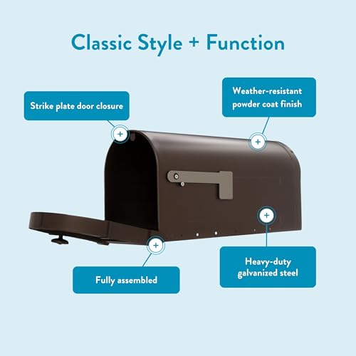 image for ARCHITECTURAL MAILBOXES Gibraltar Mailboxes Garrison Large Capacity Ga