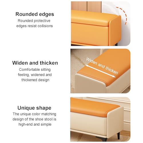 Banc de rangement vert pour ordonner la chambre et ranger les draps