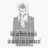 Magnet Goblin King Quote Magnetic Vinyl Sticker 5'