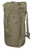 Material: Polyestergewebe US Army Airforce Duffle Bag x-lite 80cm x 50cm US Seesack Marinesack Rucksack Umhängetasche Wäschesack verschiedene Modelle (Oliv)