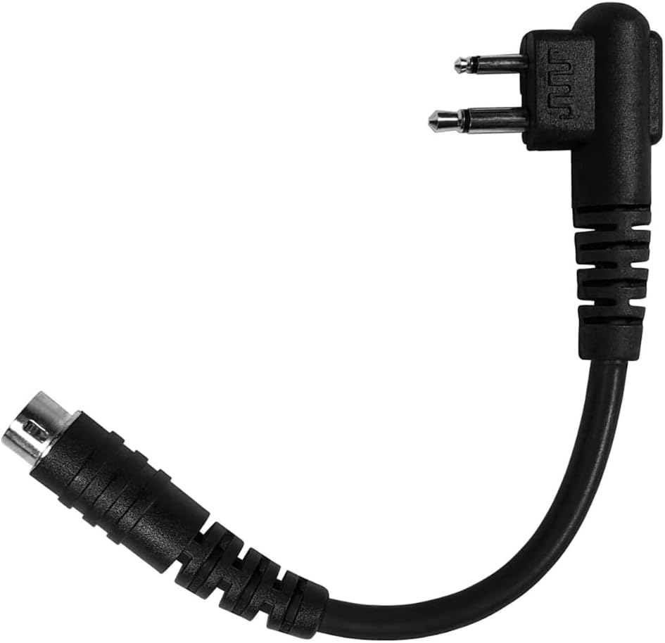 Pryme PA-503 Quick Disconnect Adapter for Motorola 2-Pin CP100D CP200D BPR40 CLS DTR DLR Series