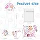 YCCOKJJ Verbessert Pipi Tipi Baby Junge mit Fixseil Gegen für Neugeborene Jungen, 10 Pcs Pee Teepee Baby und 1 Windeltasche und 1 Wäschenetz, Windelwechseln Mehr Komfort, Jungen Windelwechselzubehör