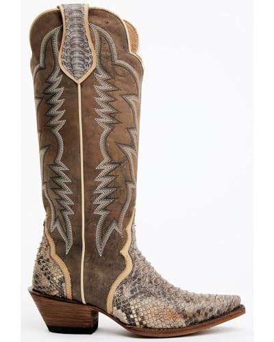 Idyllwind Women's Triad Exotic Python Western Boot Snip Toe - Beiwsp22l32